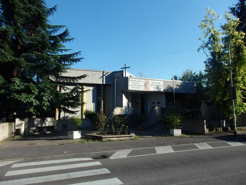 Chiesa di San Giustino Martire (Cesano Boscone), Cesano Boscone — exterior