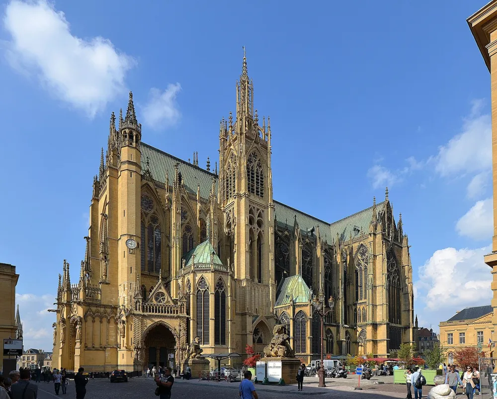 Cathédrale Saint-Etienne, Metz — exterior
