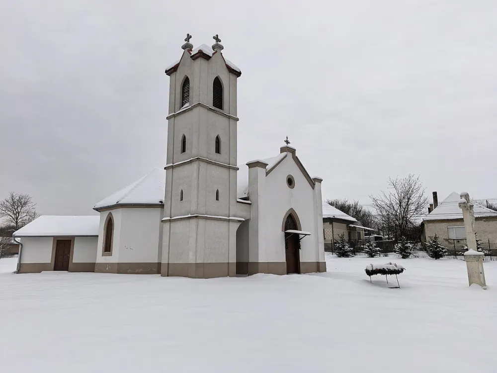 Szent Janka templom, Gic — exterior