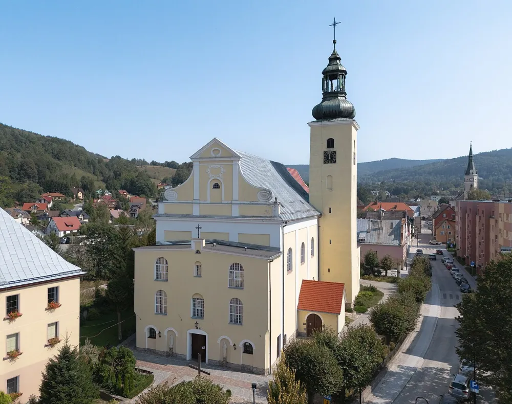 Narodzenia Najświętszej Maryi Panny, Lądek-Zdrój, Lądek-Zdrój — exterior