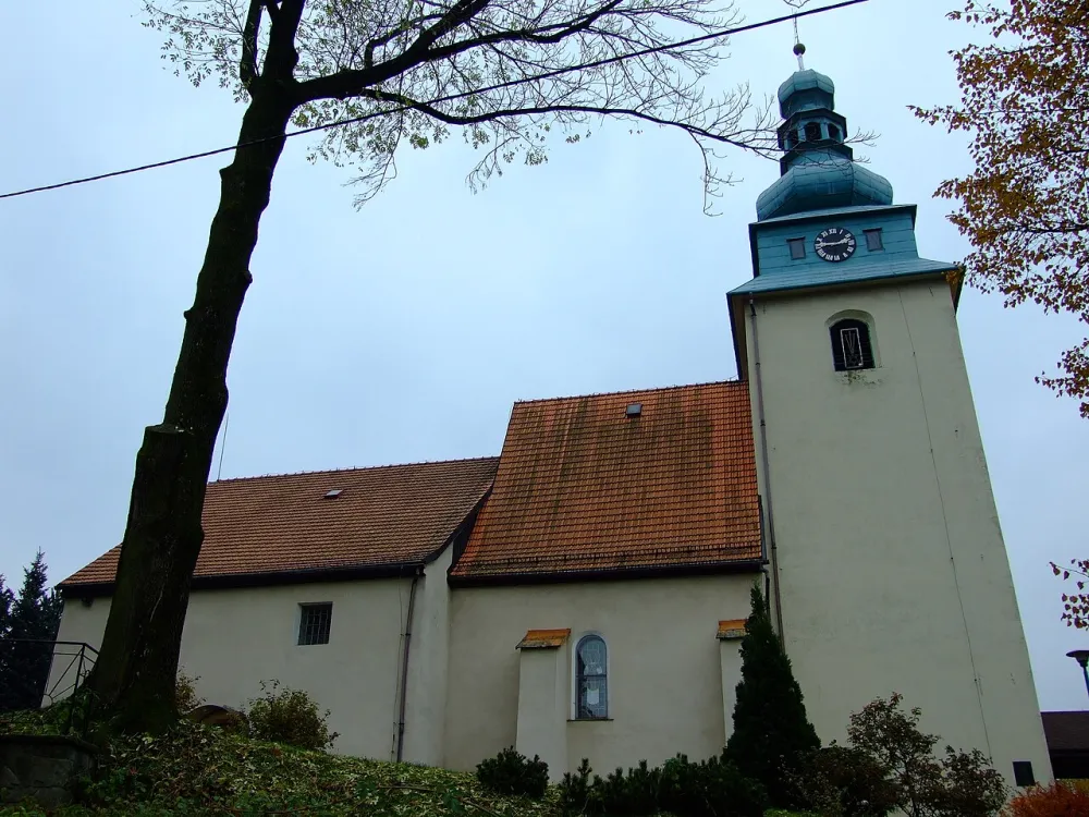 Wszystkich Świętych, Górki Wielkie, Górki Wielkie — exterior