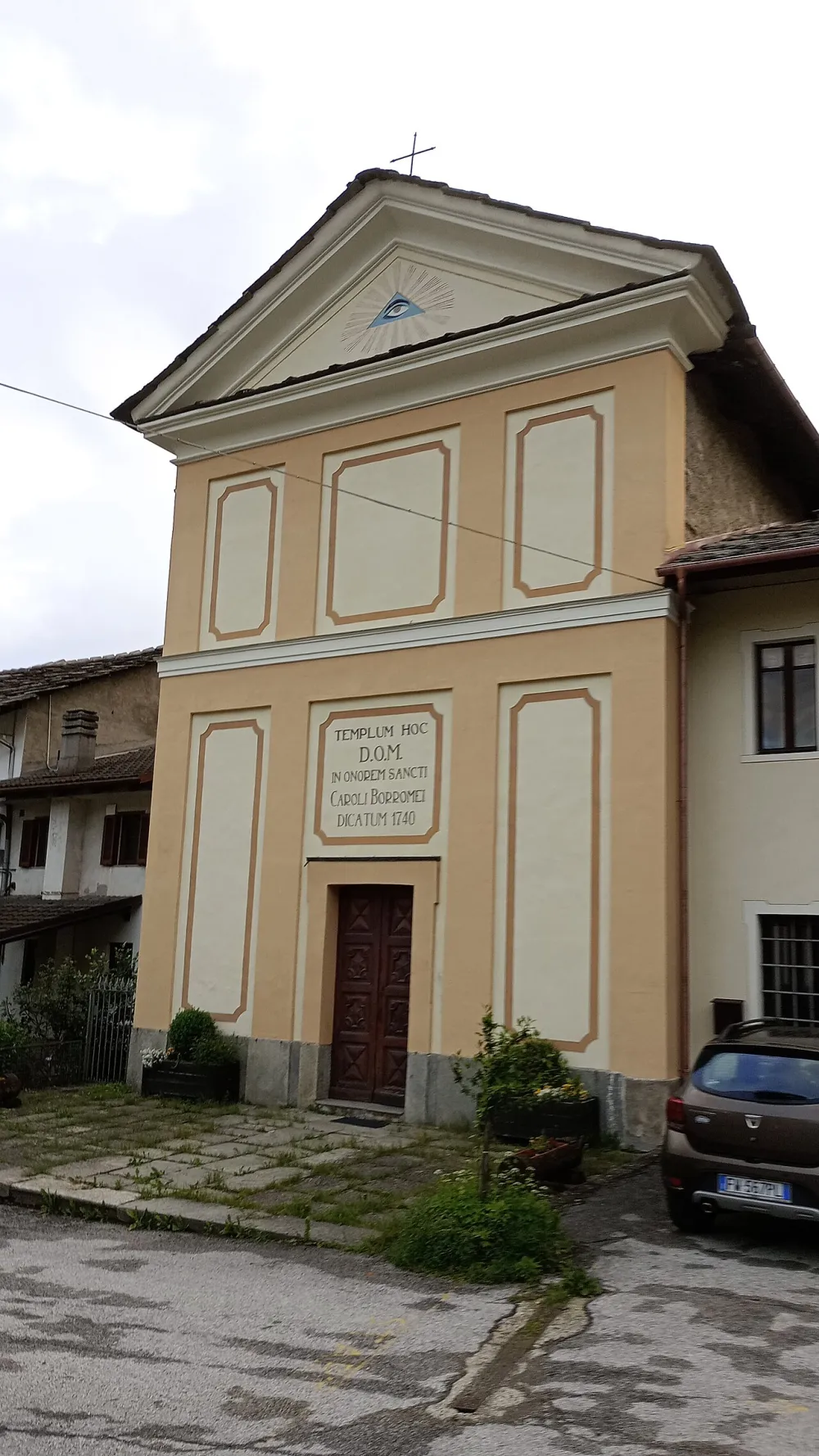 Chiesa di San Carlo Borromeo (Turina, San Germano Chisone), San Germano Chisone — exterior