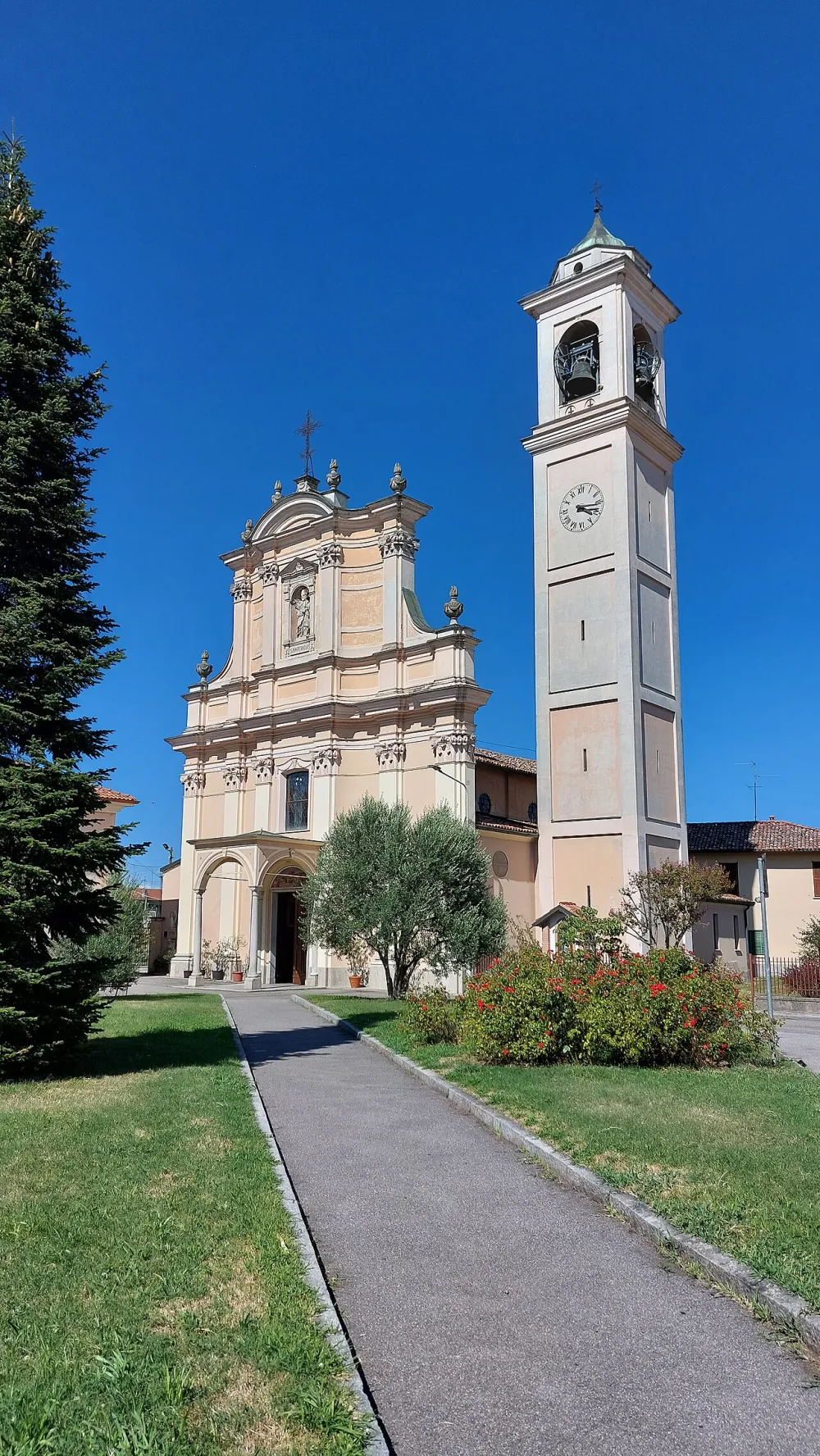 Chiesa di San Martino Vescovo, Casalmaiocco — exterior