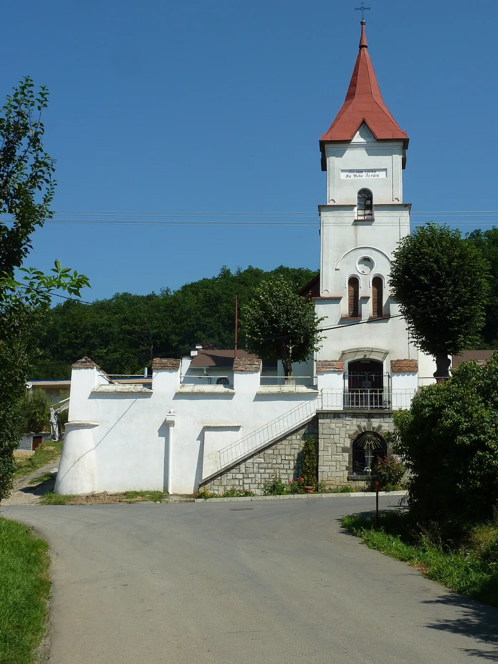 Kostol Panny Márie Snežnej (Kanaš), Veľký Šariš — exterior