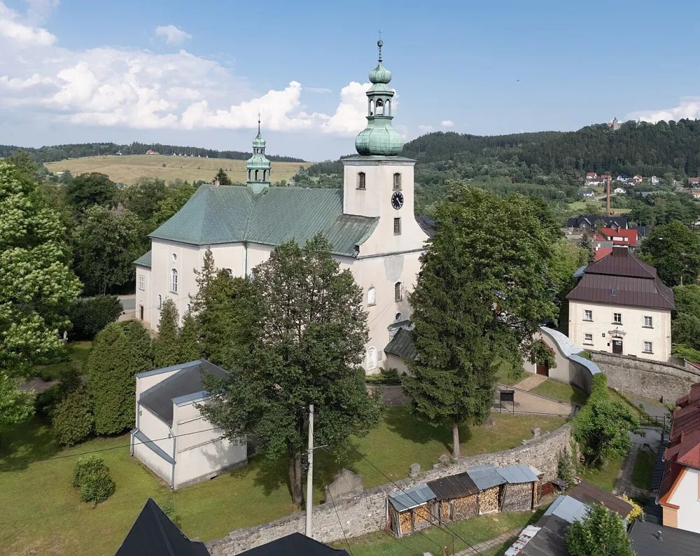 św. Jana Chrzciciela, Szczytna, Szczytna — exterior