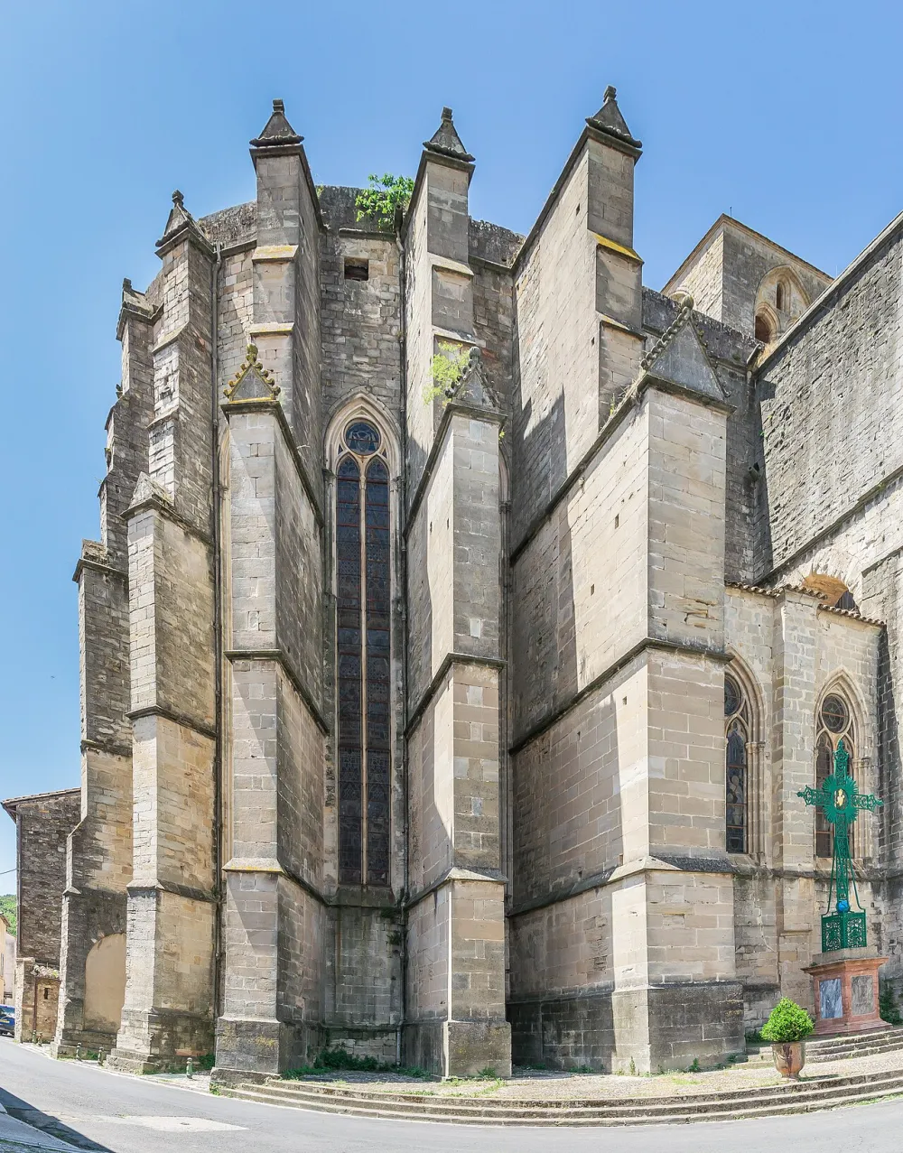Cathédrale Saint-Fulcran de Lodève, Lodève — exterior