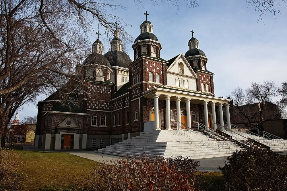 Cathedral of Saint Josaphat [Ukrainian], Edmonton — exterior