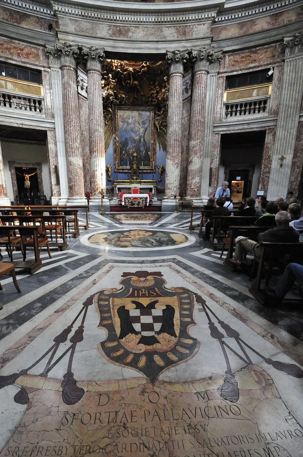 Chiesa di Sant'Andrea al Quirinale, Roma — exterior
