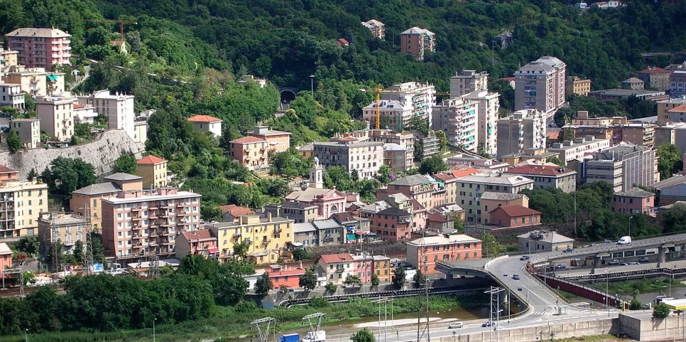 Chiesa di Sant'Anna di Teglia (Genova), Genova — exterior