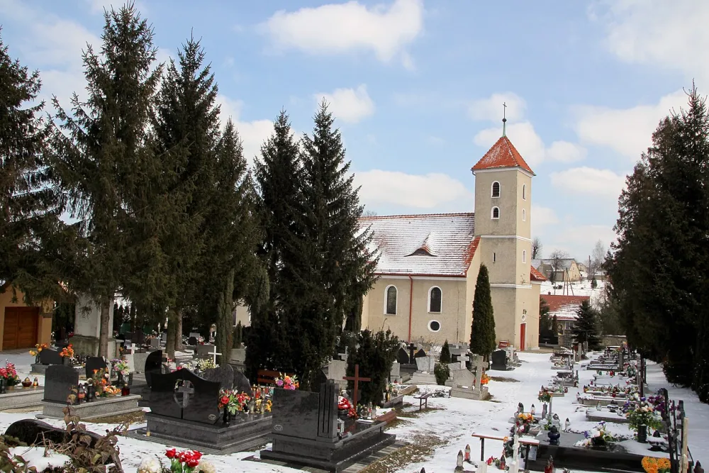 Podwyższenia Świętego Krzyża, Jarnołtów, Jarnołtów — exterior