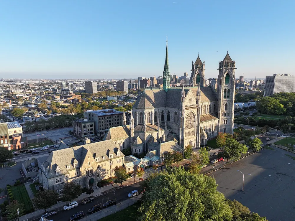 Cathedral Basilica of the Sacred Heart, Newark — exterior