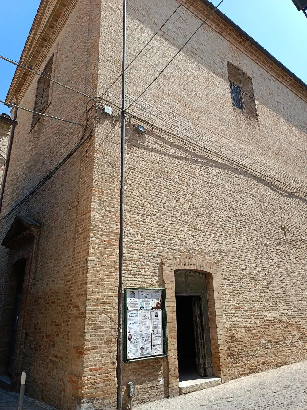 Chiesa di Sant'Agostino, Monterubbiano — exterior