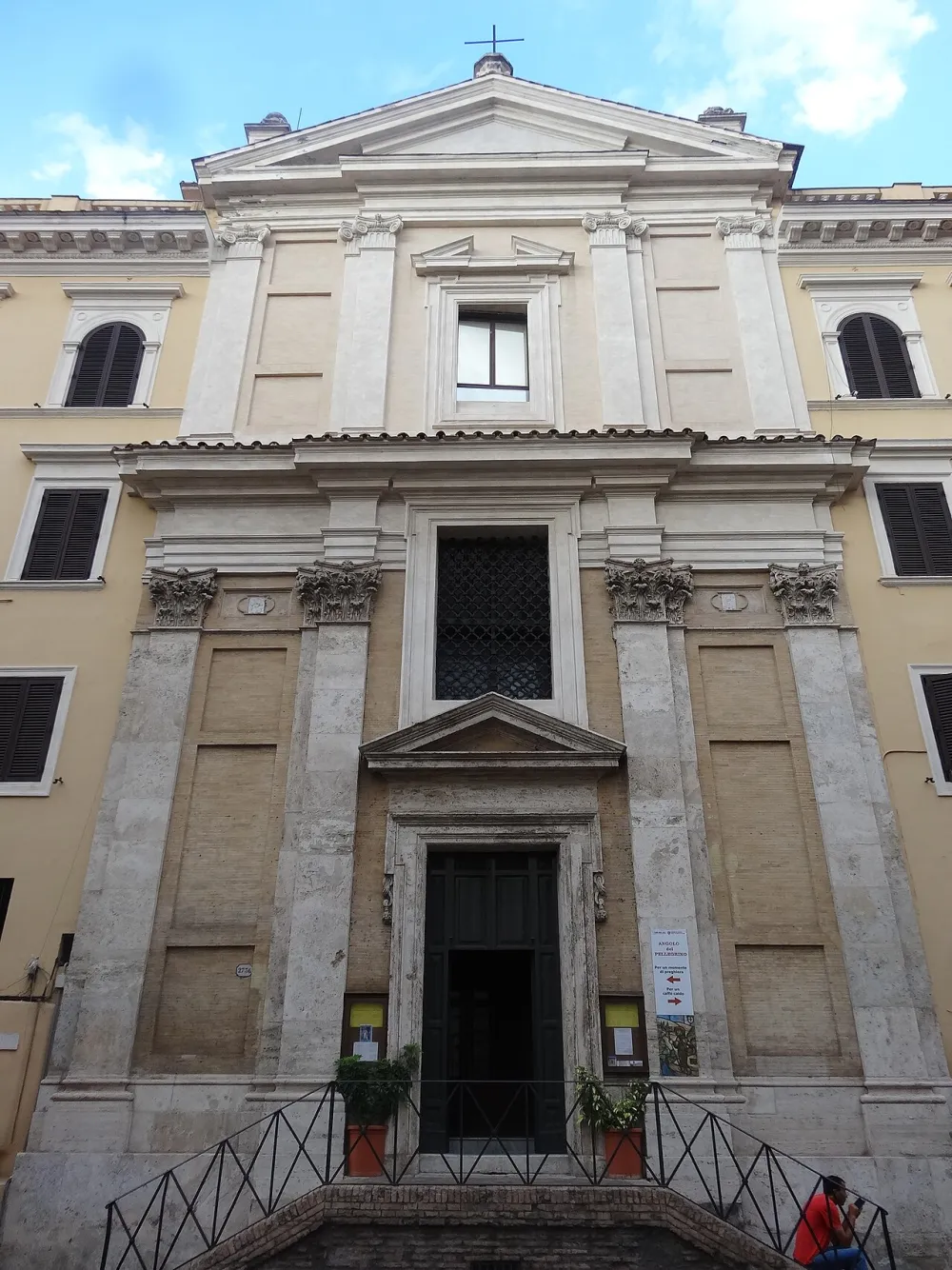 Chiesa di San Giacomo alla Lungara, Roma — exterior