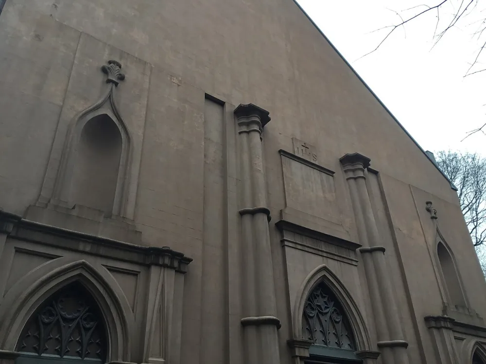 Basilica of St. Patrick’s Old Cathedral, New York — exterior