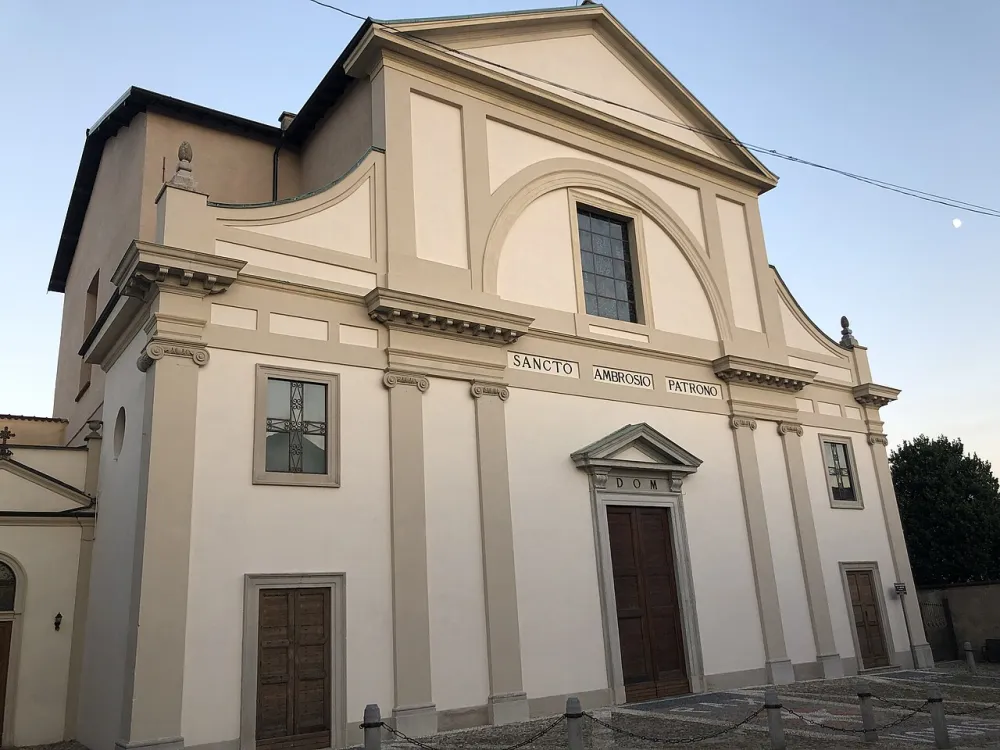 Chiesa di Sant'Ambrogio (Morazzone), Morazzone — exterior