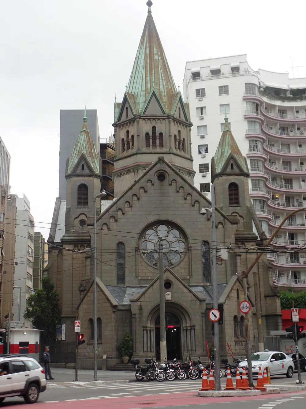Basílica Menor do Santíssimo Sacramento (Igreja de Santa Ifigênia), São Paulo — exterior