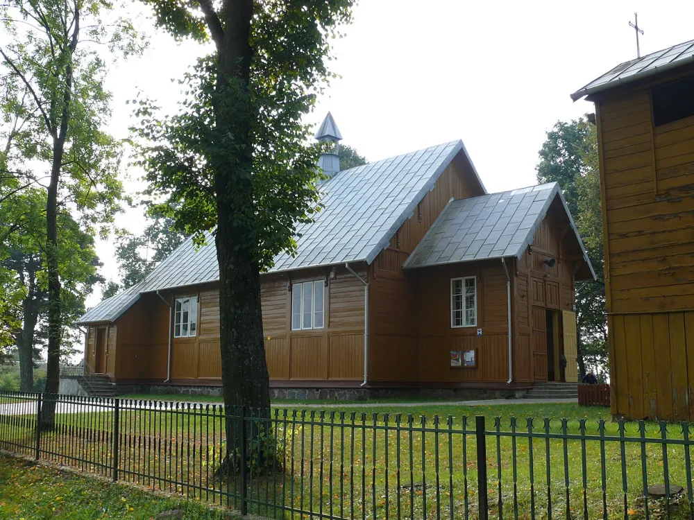św. Michała Archanioła, Woskrzenice, Woskrzenice — exterior