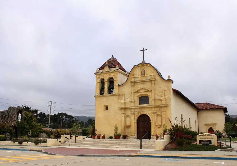 San Carlos Borromeo Cathedral, Monterey — exterior