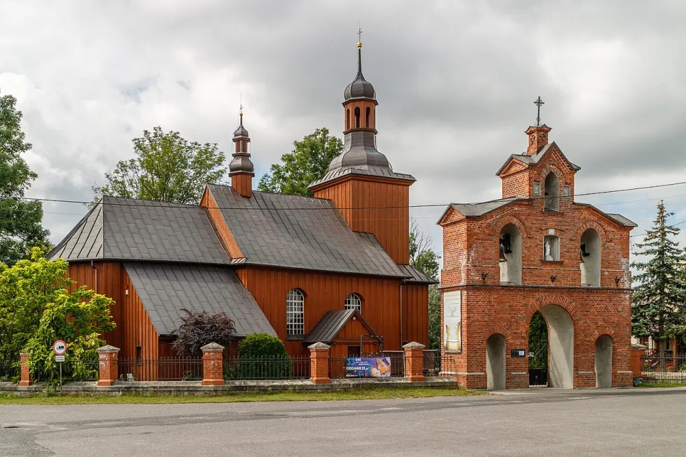 św. Andrzeja Apostoła, Borków Stary, Borków Stary — exterior