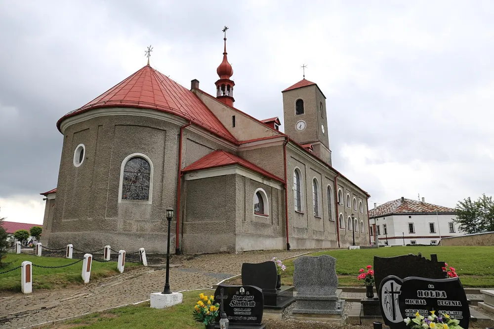 Ścięcia Św. Jana Chrzciciela, Grobniki, Grobniki — exterior