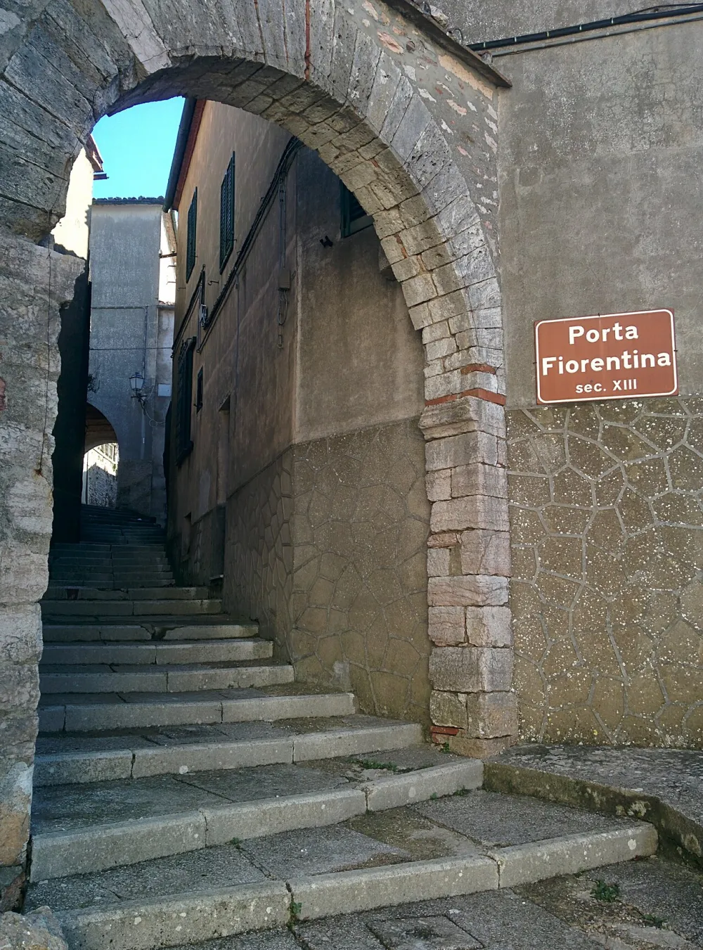 Chiesa di Sant'Agostino - Gerfalco, Montieri — exterior