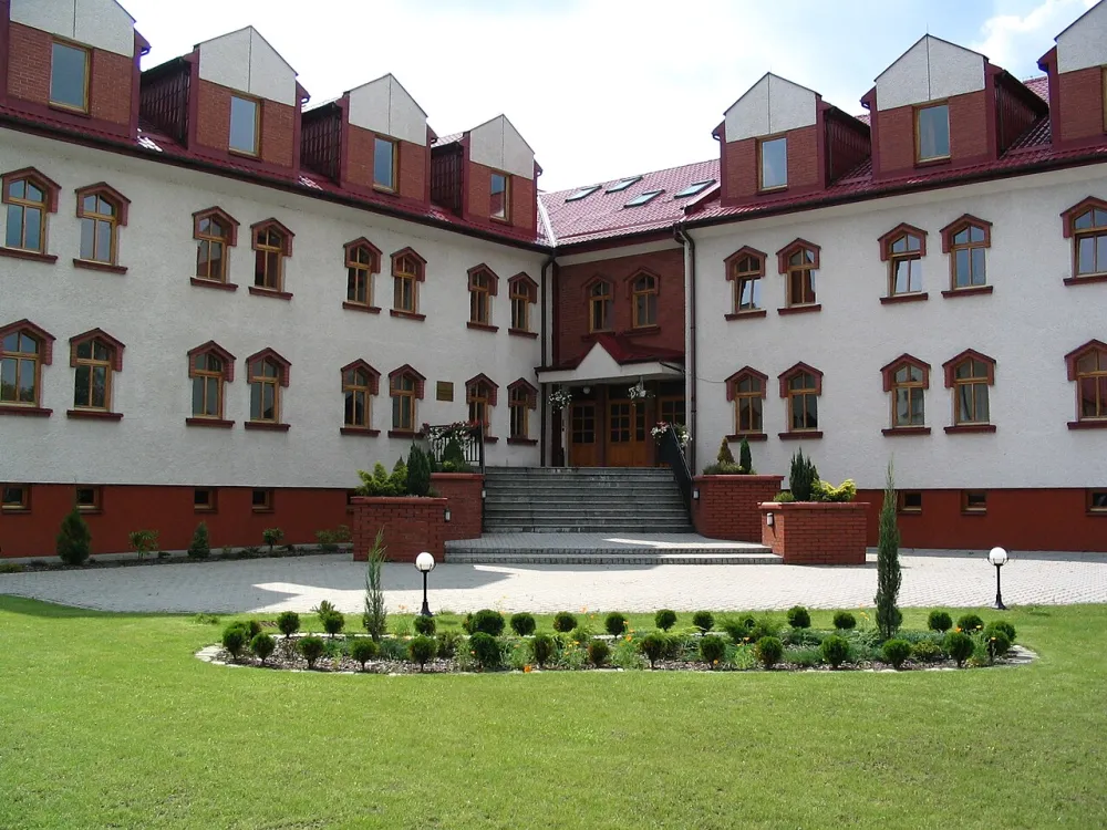Matki Bożej Niepokalanej, Harmęże, Harmęże — exterior
