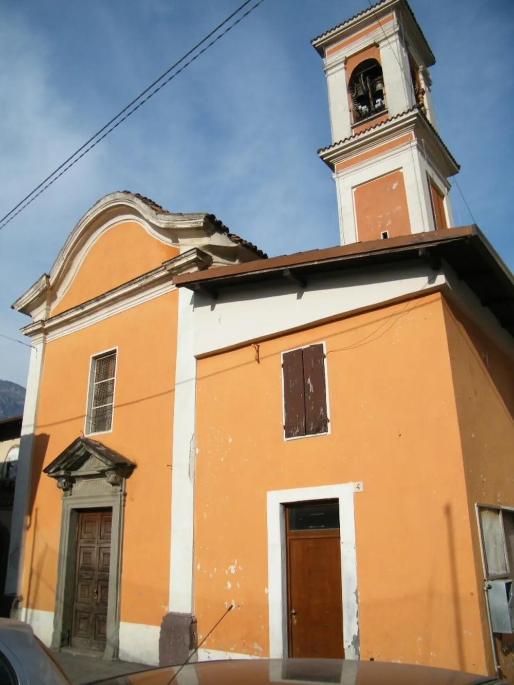 Chiesa della Visitazione di Maria Vergine (Sacca, Esine), Esine — exterior