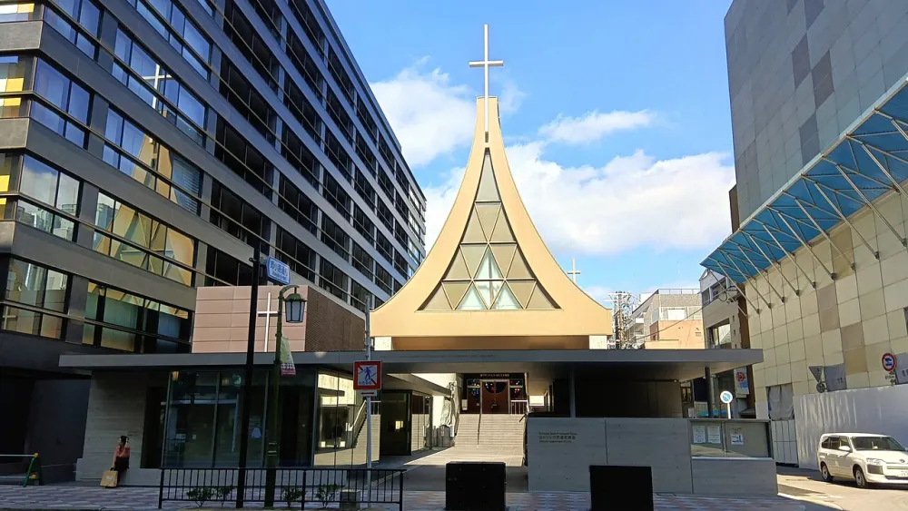 Catholic Kawaramachi Church (St. Francis Xavier Cathedral), Kyoto — exterior