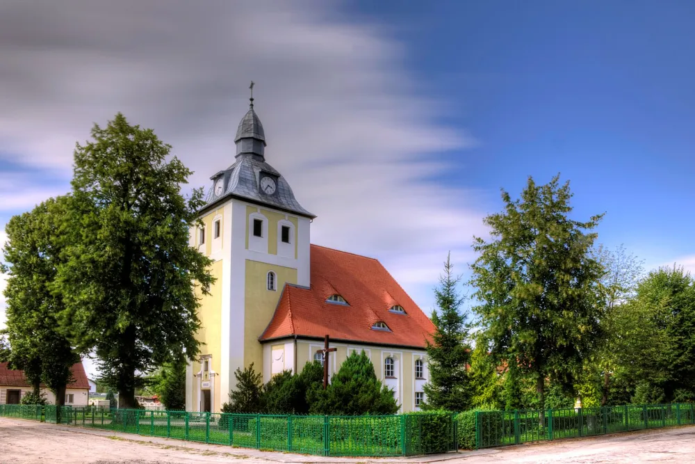 Św. Andrzeja Boboli, Sątopy, Sątopy — exterior