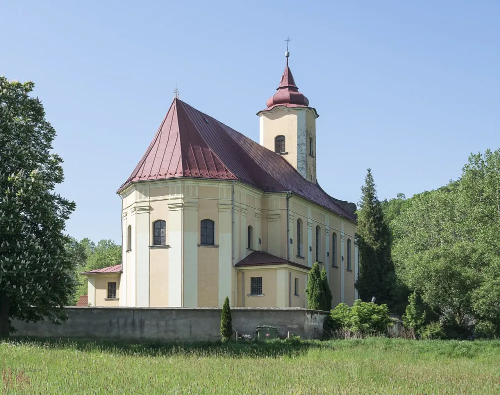 św. Marcina, Roztoki, Roztoki — exterior