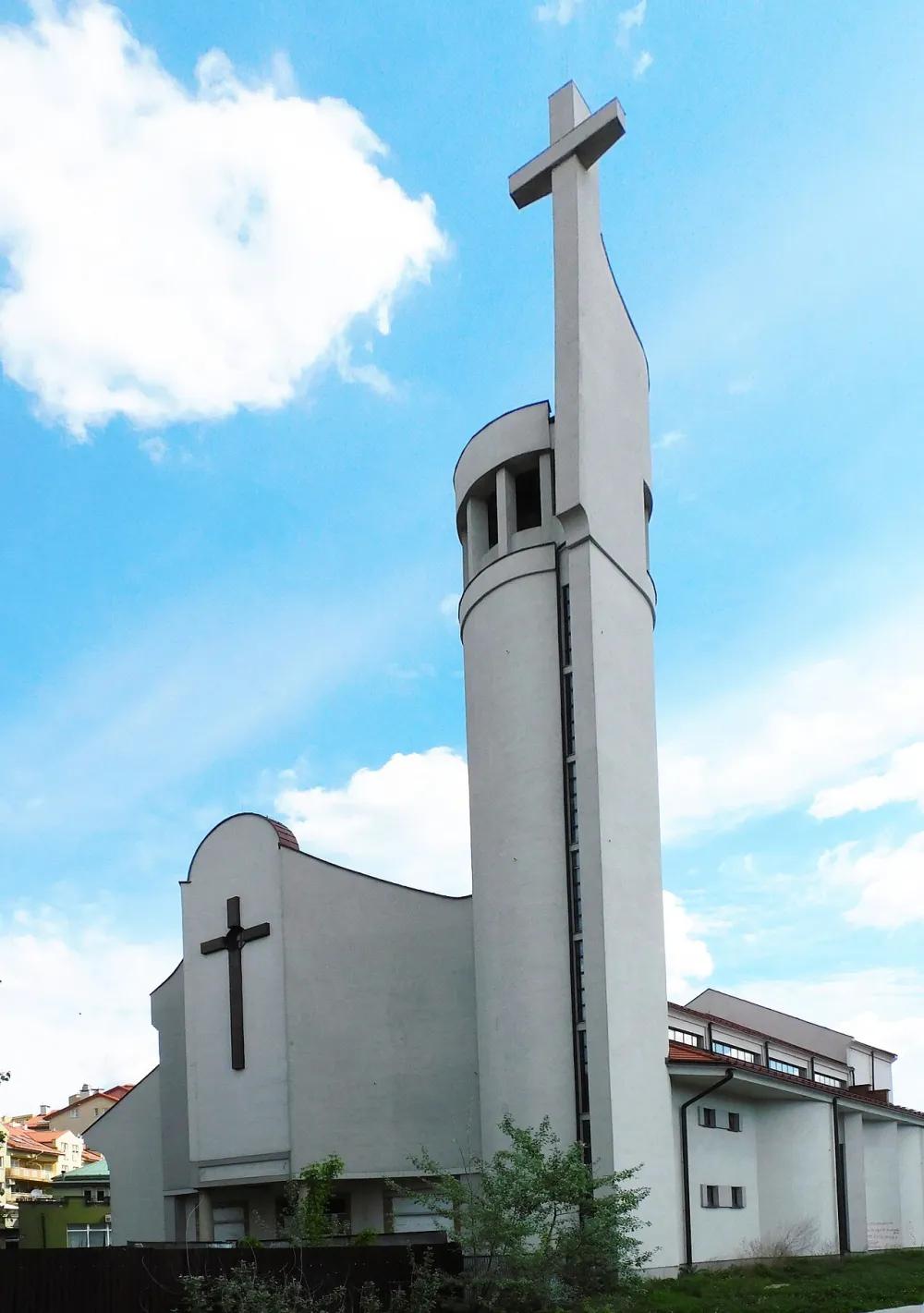 Św. Łukasza Ewangelisty na Górcach, Warszawa, Warszawa — exterior