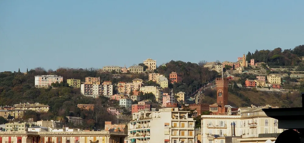 Chiesa di Santa Maria di Granarolo (Genova), Genova — exterior