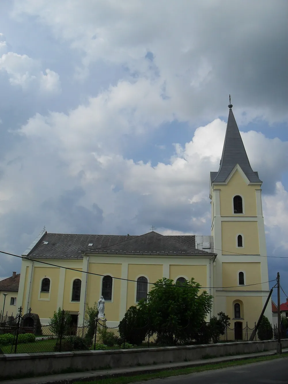 ludányi templom, nagytemplom, Ludányhalászi — exterior