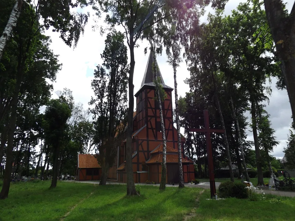 Matki Boskiej Częstochowskiej, Kiezmark, Kiezmark — exterior