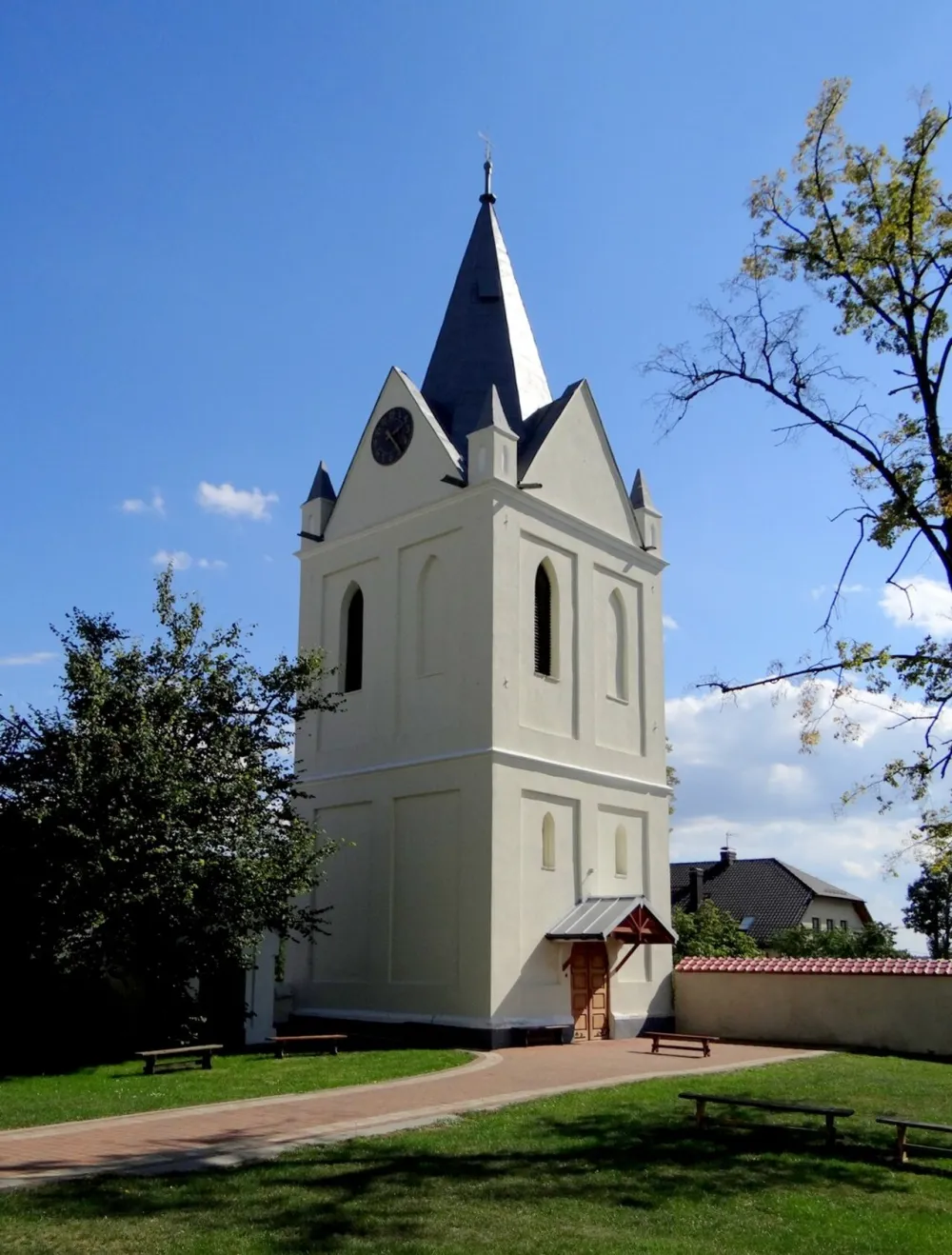 Wniebowzięcia Najświętszej Maryi Panny, Szaniec, Szaniec — exterior