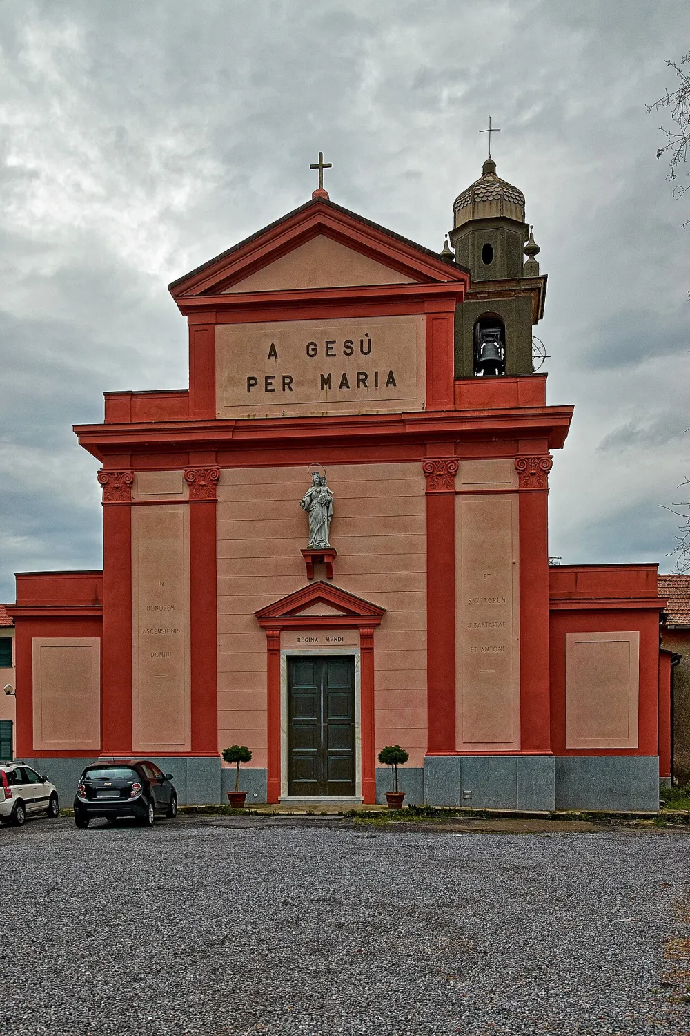 Chiesa dell'Ascensione di Nostro Signore Gesù Cristo (Giovi, Mignanego), Mignanego — exterior
