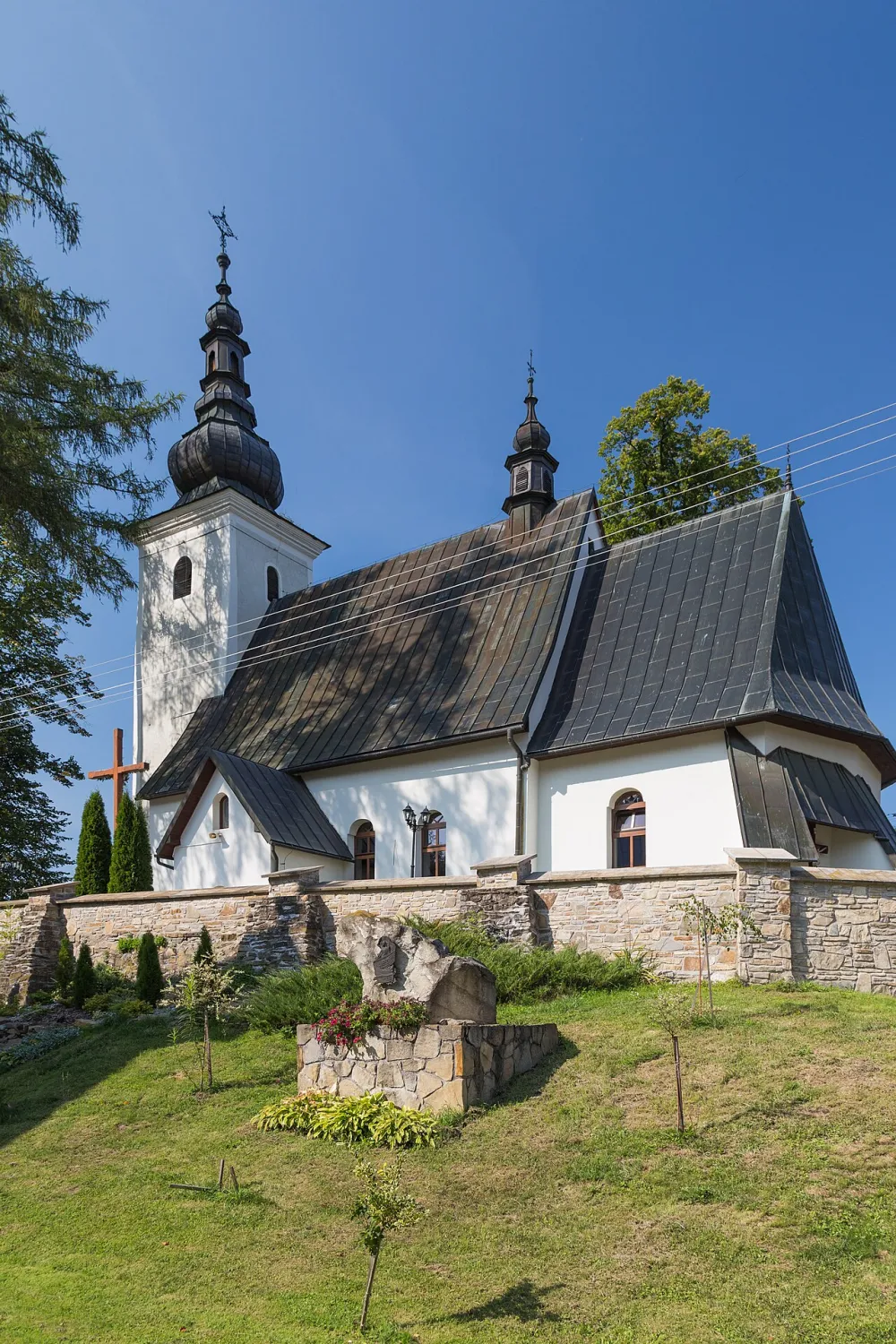 Św. Kwiryna, Łapsze Niżne, Łapsze Niżne — exterior