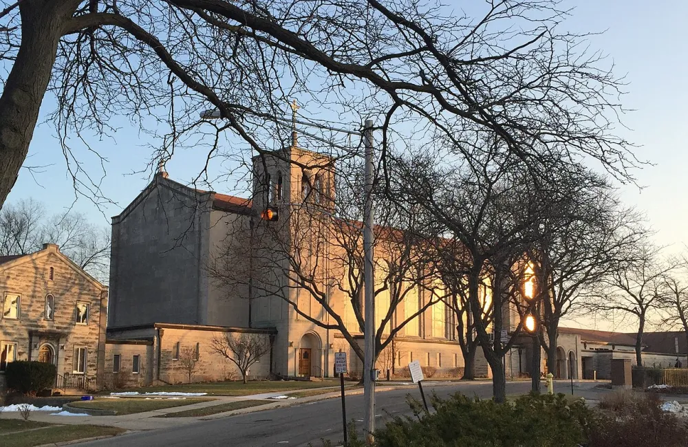 Cathedral of St. Peter, Rockford — exterior