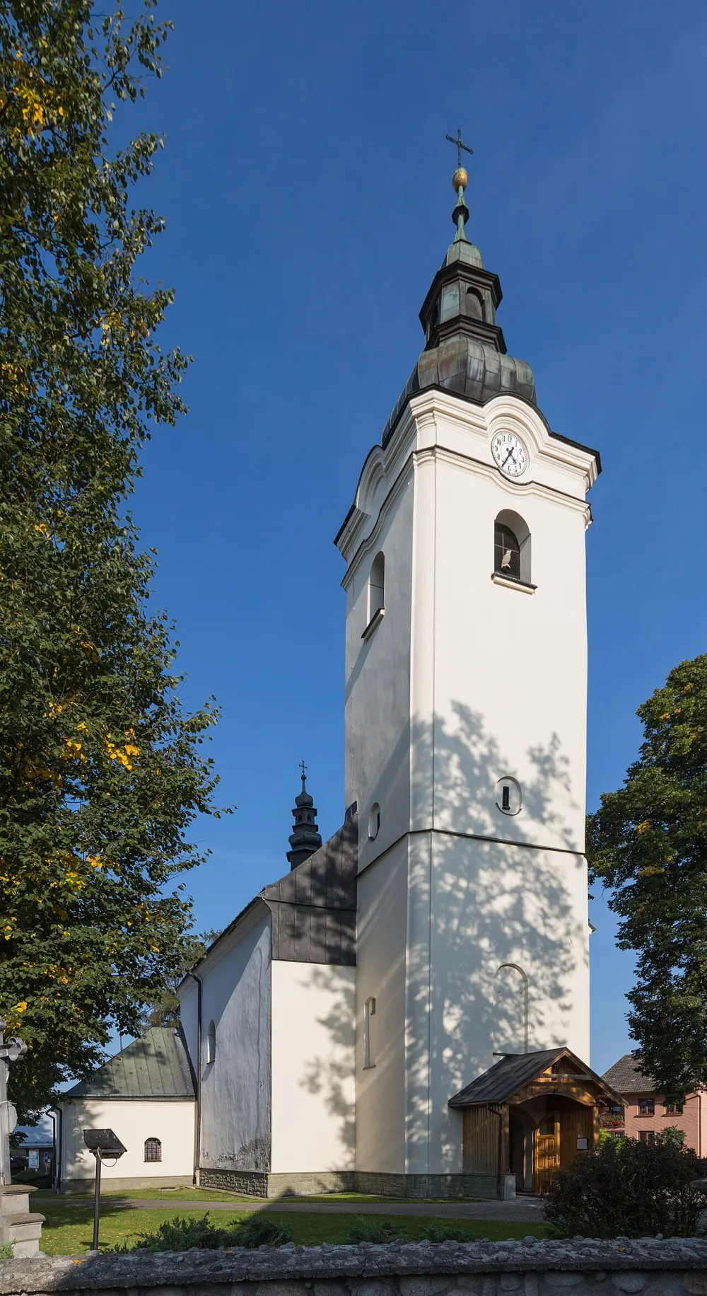 Św. Katarzyny Aleksandryjskiej, Nowa Biała, Nowa Biała — exterior