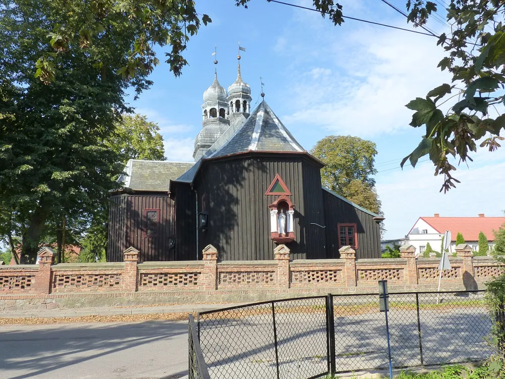 Św. Mikołaja, Ślesin, Ślesin — exterior
