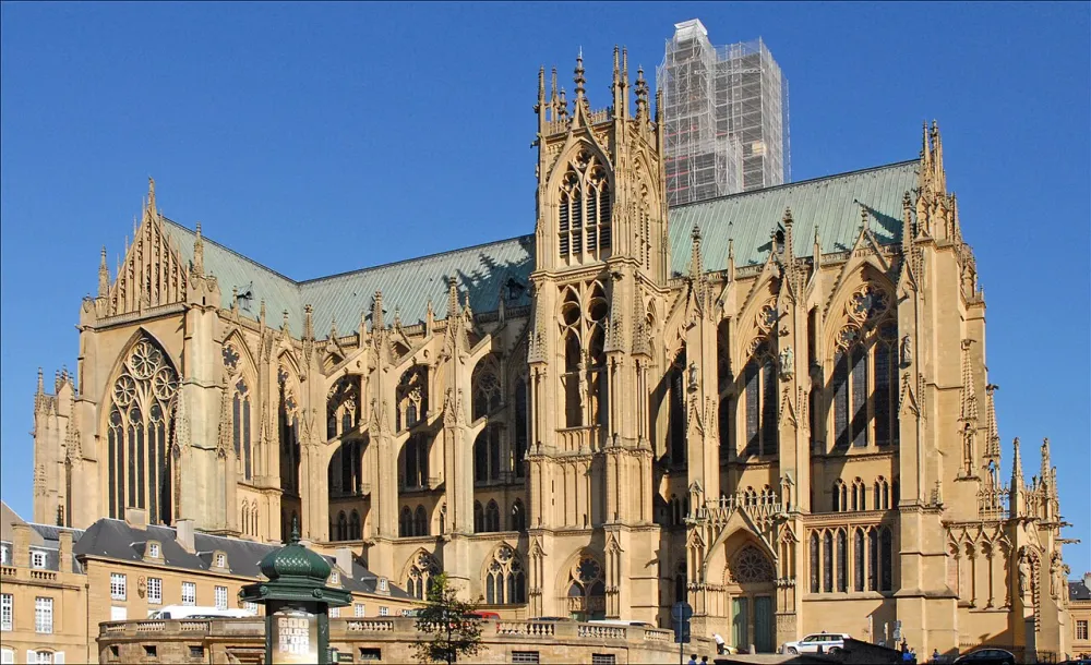 Cathédrale Saint-Etienne, Metz — exterior
