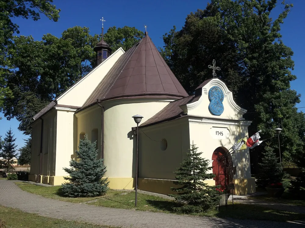 Św. Barbary, Łuszczów, Łuszczów — exterior