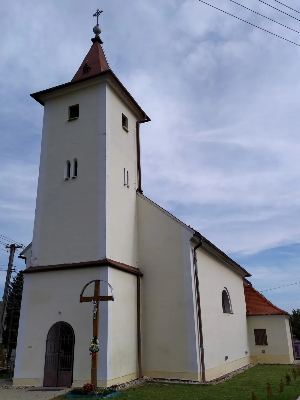Kostol sv. Gála, Borčany — exterior