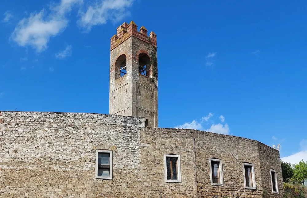 Basilica di Sant'Agata, Asciano — exterior