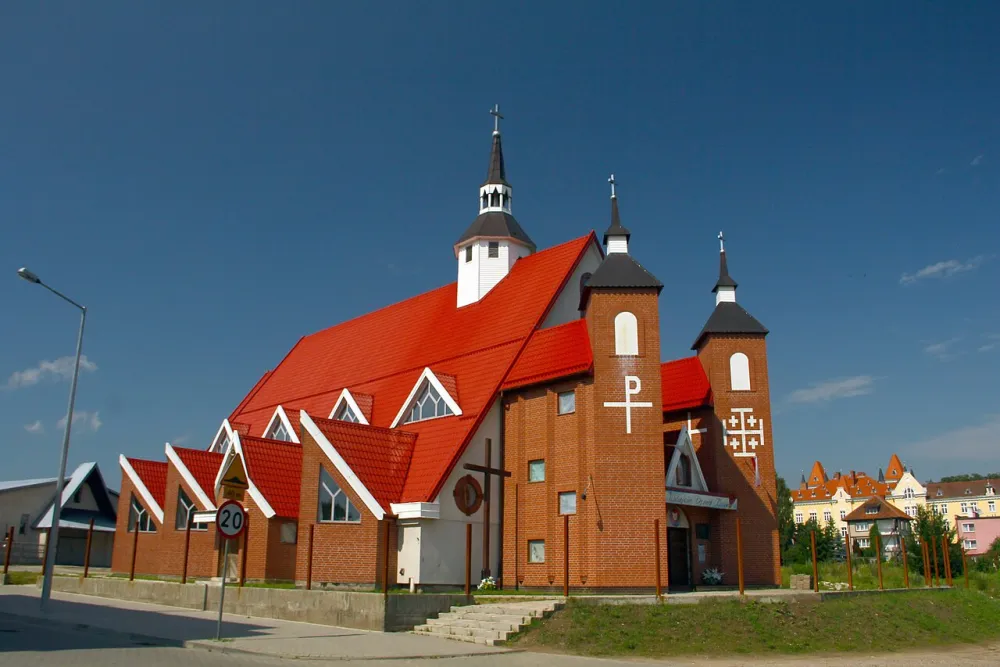 Św. Brata Alberta Chmielowskiego, Bartoszyce, Bartoszyce — exterior