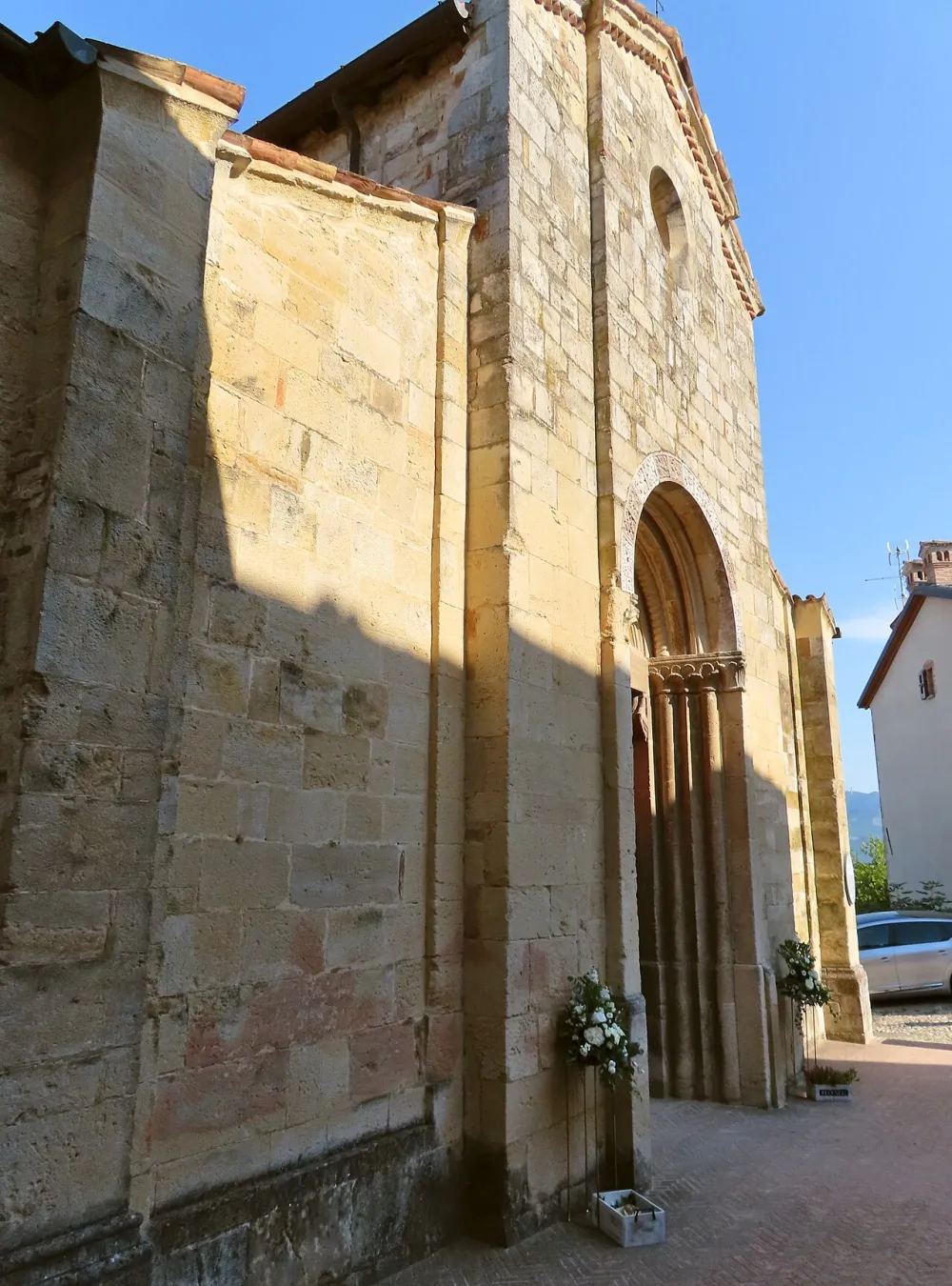 Chiesa di San Giorgio Martire (Vigoleno, Vernasca), Vernasca — exterior