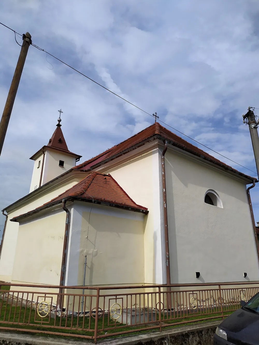 Kostol sv. Gála, Borčany — exterior
