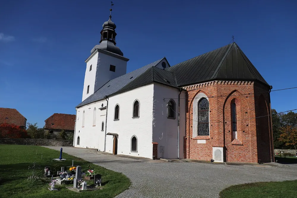 Św. Michała Archanioła, Tyniec nad Ślężą, Tyniec nad Ślężą — exterior