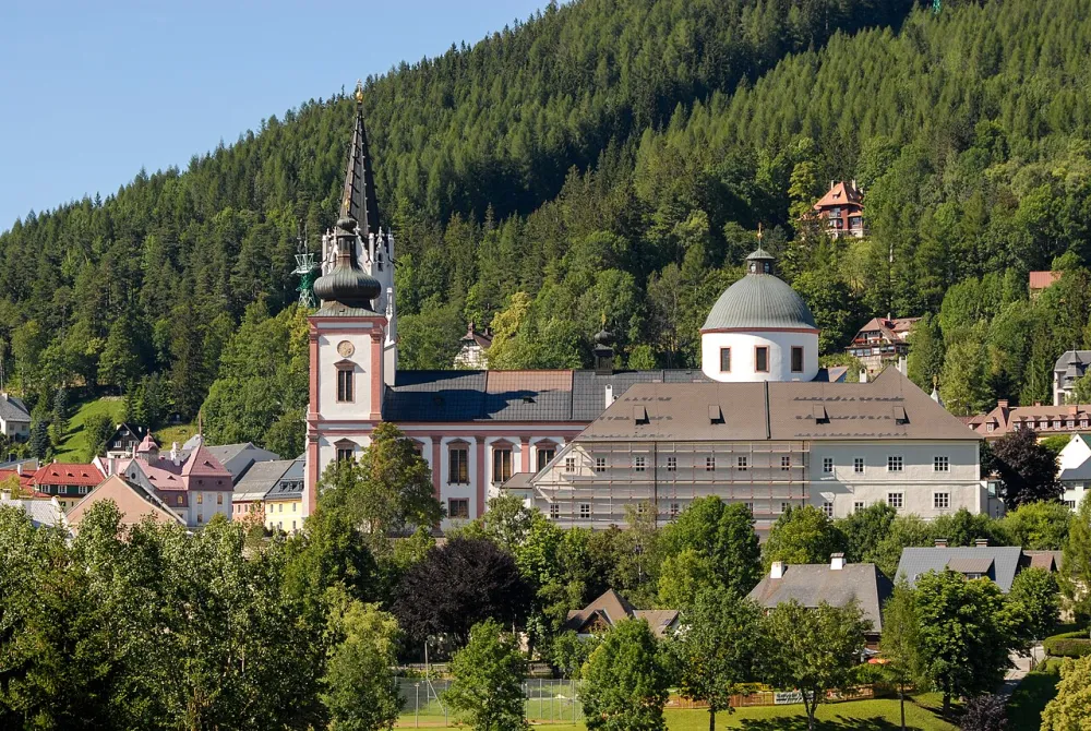 Basilika Mariä Geburt (Basilika Mariazell), Mariazell — exterior