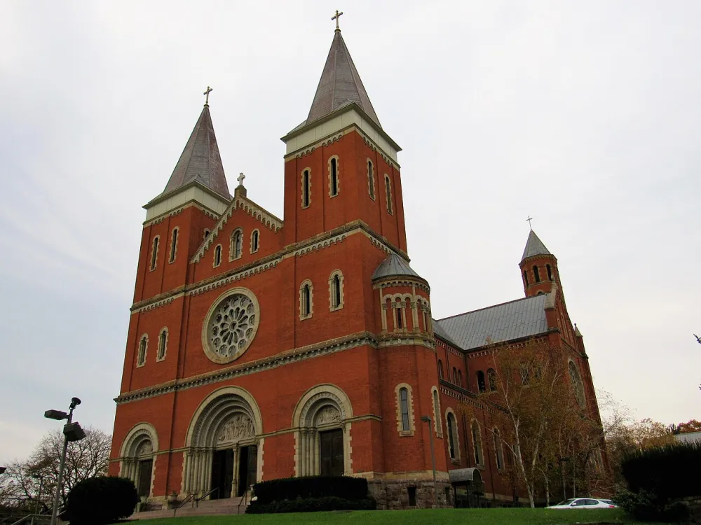 St. Vincent Basilica, Latrobe — exterior